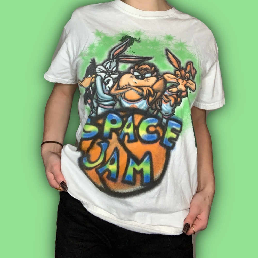 Space jam airbrush tee